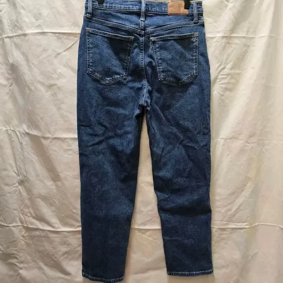 Madewell The Perfect Vintage Straight Jean stretch high rise denim size 28 - Picture 6 of 13
